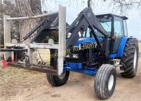 NEW HOLLAND 7810 TRACTOR W/LOADER