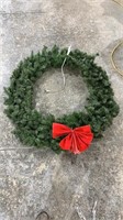 Large Lighted Wreath