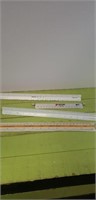 Rulers used by an engineer