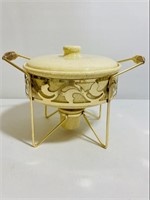 Mid Century Modern Ceramic Warmer Pot