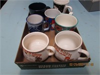 coffee mugs and soup cups