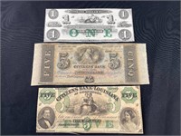 Uncirculated 1800’s Citizens Bank Notes