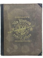 Johnson's New Illustrated Family Atlas, 1862