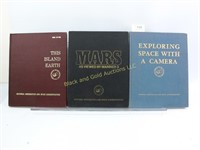 Lot of three NASA space books