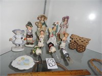 Figurine lot to include Precious Moments