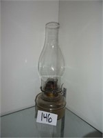 Oil lamp-13" tall