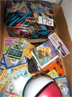 Pokemon cards & tin