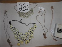 Necklaces & 1 pair of Earrings