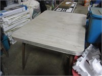 Metal and Wood Table