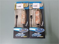 2-Micro USB Chargers  NIB