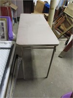 Cosco Metal and Wood Folding Table