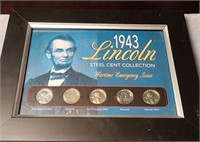 1943 Lincoln Steel Cent Collection
