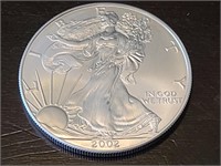 2002 BU Silver American Eagle