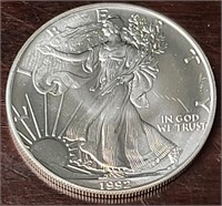 1992 BU Silver American Eagle