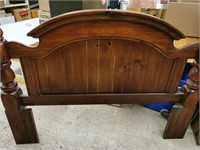 Queen Size Wooden Head and Foot Board