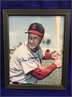 Musial Signed Photo