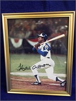 H. Aaron Signed Photo