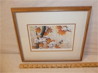 "Early Snow" Picture signed