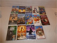 Package of 14 VHS Family Movies