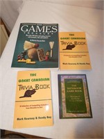 Package of 4 Newer Books on "Games"