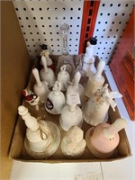 Box lot of bells