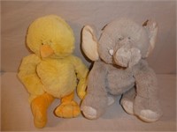 2 Clean Stuffed Animals