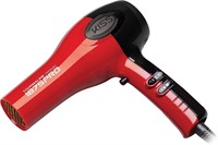 New Kiss Ceramic Tourmaline Hair Dryer In Red