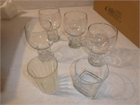Misc.box of Water Glasses