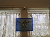 STAINED GLASS WINDOW HANGER