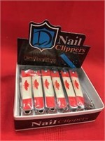 Nail Clippers w/Canadian Flag, Box/12