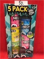 Neon Squishy Fun '5 Pack'