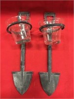 Candle Holder, Wall Mount Style, 2pc.