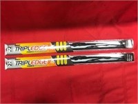 Wiper Blades 'Triple Edge', 22", Pair