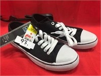 Running Shoes, Unisex, Black/White, Size 6