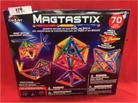 Magnetic Building Set 'Magtastix', 70pc.