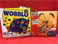 Wobblo Token Game Set&Knex Stem(3) ExperimentGame