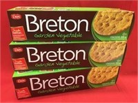 GardenVegetableCrackers'Breton',225g x 3,BB 04/21