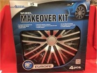 Wheel Covers/Makeover Kit , 16" 'Alpena', 4pc Set
