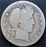 1894 Barber Half dollar