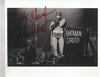 Batman Photo Signed by Adam West