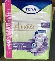 Tena Intimates Overnight - 2 packs of 45(90)