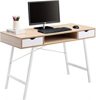 JJS Home Office Writing Desk with Drawers
