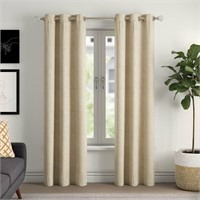 Arends Solid Grommet Curtain Panels