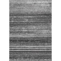 Nuloom 6' 7" X 9'  Area Rugs In Dark Grey