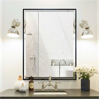 Akeema Slim Modern Beveled Venetian Wall Mirror