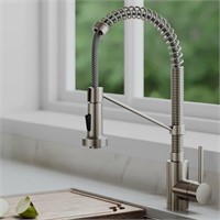 Single Handle Commercial Style Pull-Down Faucet