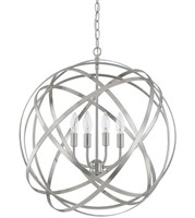 Axis 4 Light 23 inch Brushed Nickel Pendant