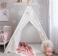 Kids-Teepee for Girl and Boy with Mat& Lights