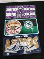 Sport License Plate Covers
