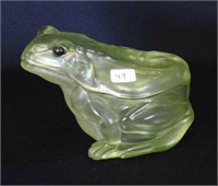 Covered Frog - ice green